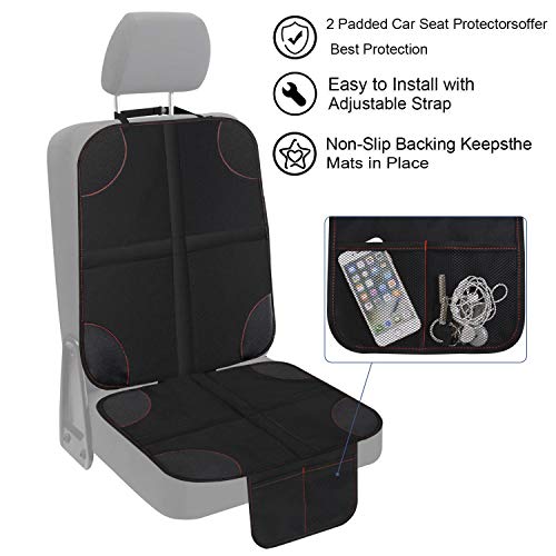 Universal Car Seat Protector & Car Backseat Organizer