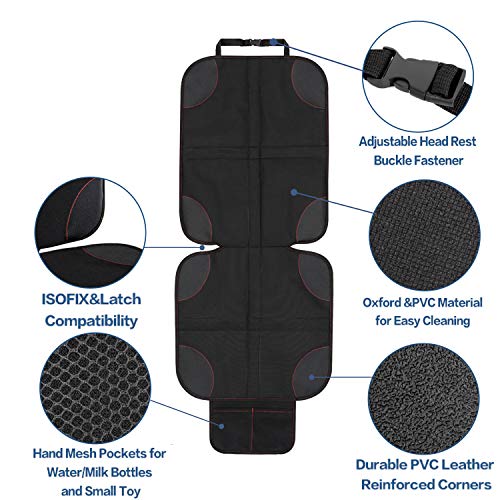 Universal Car Seat Protector & Car Backseat Organizer