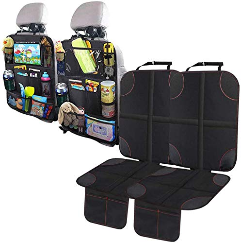 Universal Car Seat Protector & Car Backseat Organizer