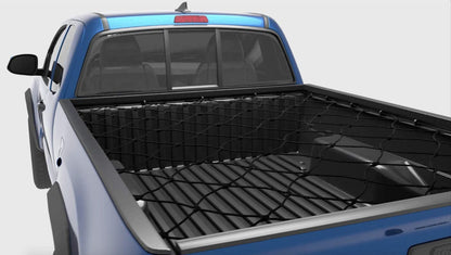 Cargo Net - Bungee Net Accessories for Pickup Truck Bed - Toyota Tacoma Bed Rail Integration for 2005-2023 - 36" x60 Stretchable Cargo Net - 6” Diamond Grid Pattern - OMOTOR