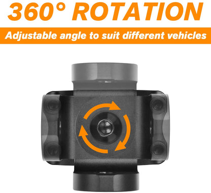 2PCS Heavy Duty Adjustable Whip Light Mount - OMOTOR