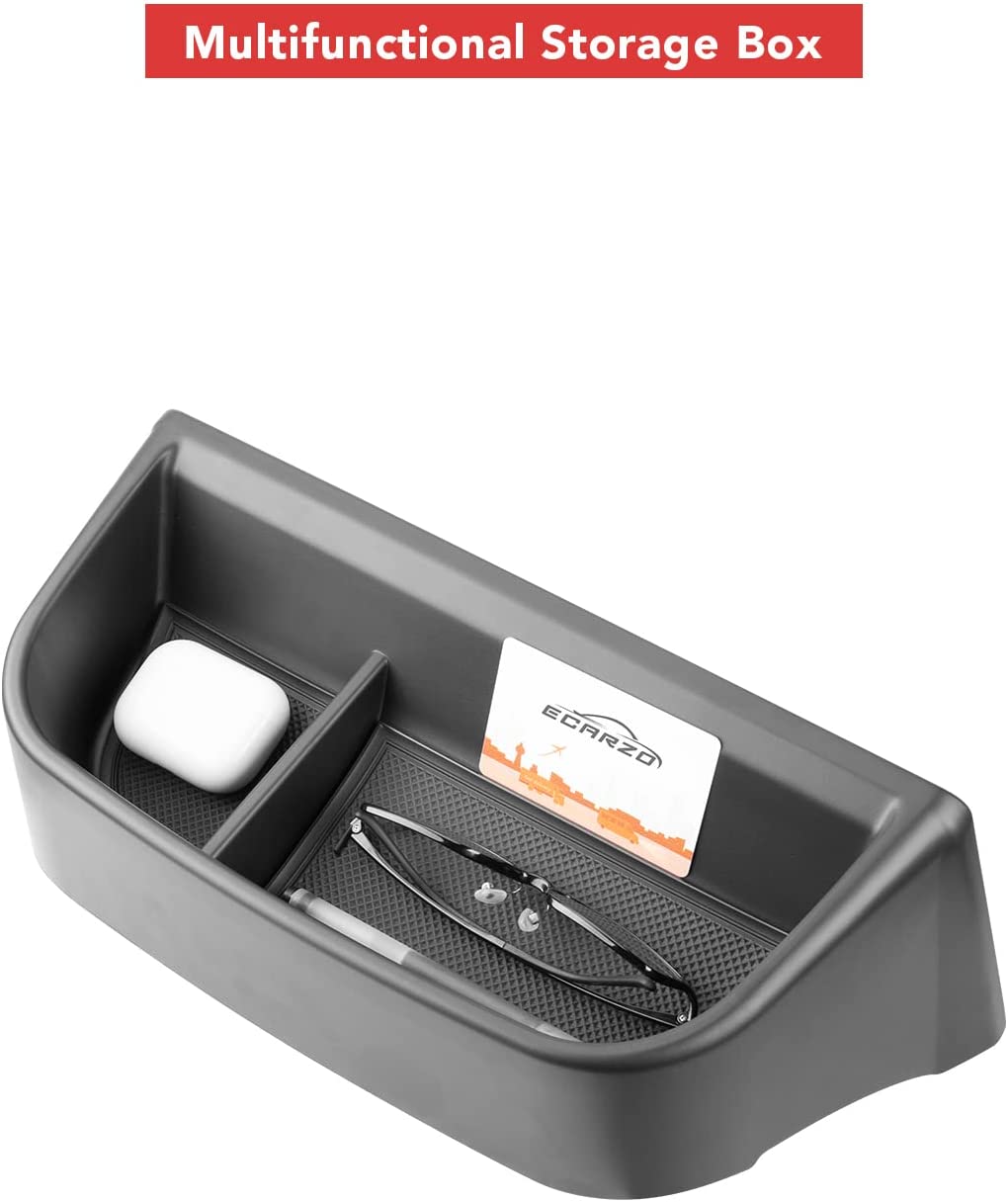 Center Console Dash Storage Tray for 2021 2022 Toyota Sienna Dashboard Organizer Insert Sunglass Holder Container Accessories - OMOTOR