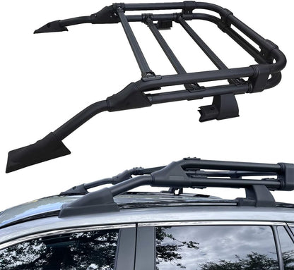 Heavy Duty Roof Racks Basket for 2019 2020 2021 2022 2023 2024 Toyota RAV4 Rooftop Cargo Carrier Luggage Basket - OMOTOR
