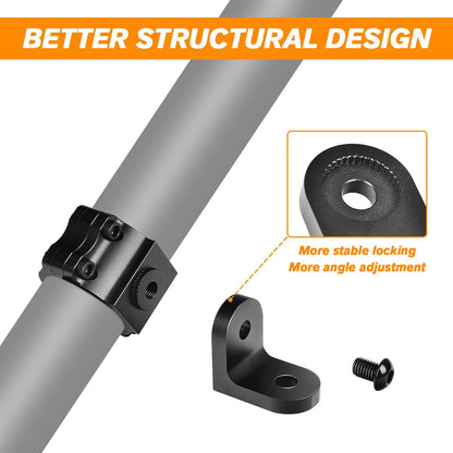 2PCS Heavy Duty Adjustable Whip Light Mount - OMOTOR