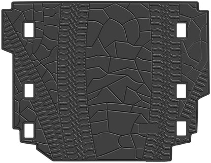 Cargo Mat fits for Wrangler JL 2018 2019 2020 2021 2022 4 Door -NOT FIT 4XE - OMOTOR