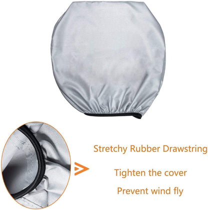 Generator Waterproof Cover for Honda Generator EU3000is Predator 3500 Silver Outdoor Power Equipment Storage Replace 08P57-ZS9-00S - OMOTOR