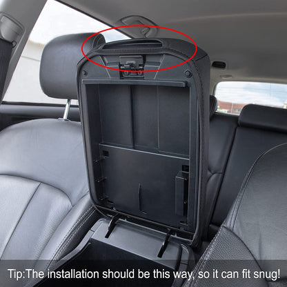 Center Console Armrest Cover Compatible with 2010-2023 Toyota 4Runner Accessories Customized Neoprene Center Console Protector - OMOTOR