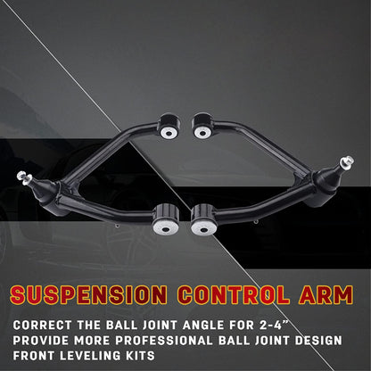 2-4" Front Upper Control Arms For 2007-2018 Silverado 1500 GMC Sierra 1500 with Ball Joint - OMOTOR