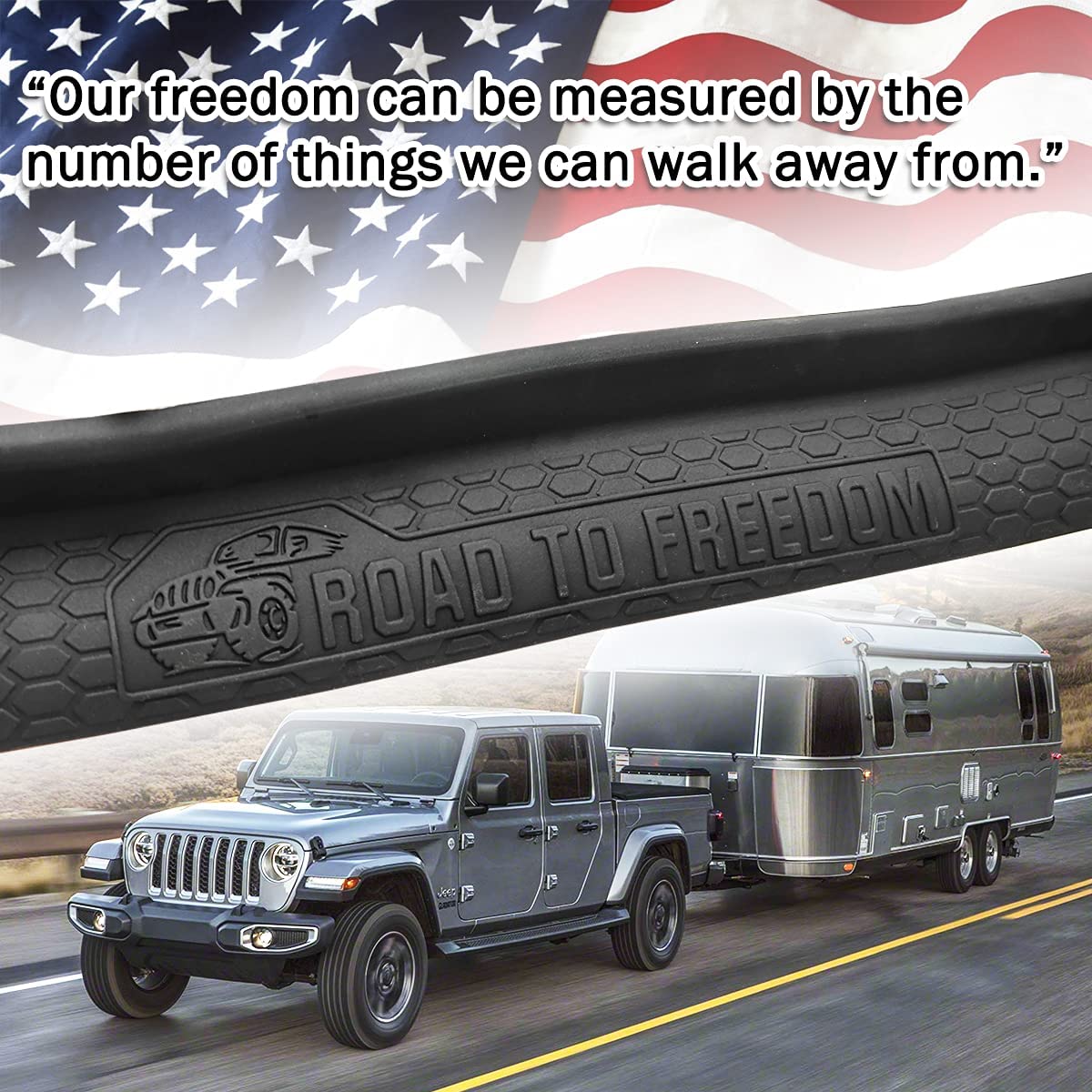 Door Sill Guards Kit Compatible 2018-2021 Jeep Wrangler JL / Jeep Gladiator JT Accessories Parts