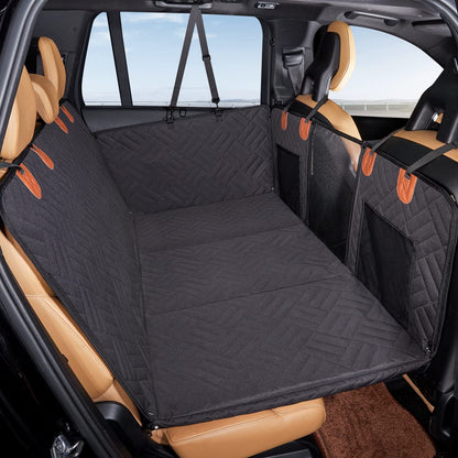 Back Seat Extender ,Dog Car Seat Cover, Camping Air Mattress, Hammock Travel Bed,Non Inflatable Car Bed Mattress for Car SUV Truck - OMOTOR