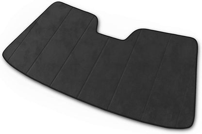 Foldable Sunshade Compatible with 2019-2023 Chevrolet Silverado, Custom-fit Windshield Sun Shade - OMOTOR