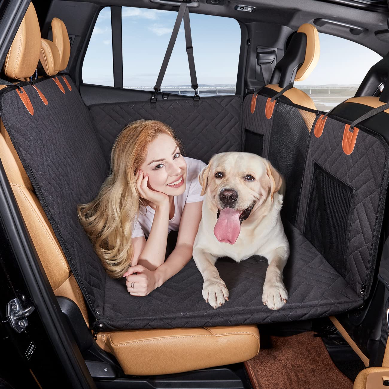 Back Seat Extender, Dog Seat Cover for Back Seat (for Car/SUV/Small Truck)