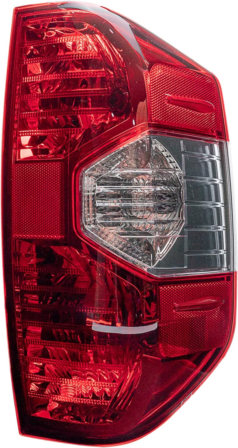 Right Passenger Side Rear Tail Light Housing Compatible With 2014-2021 Toyota Tundra Pickup Replace 81550-0C101 (R)