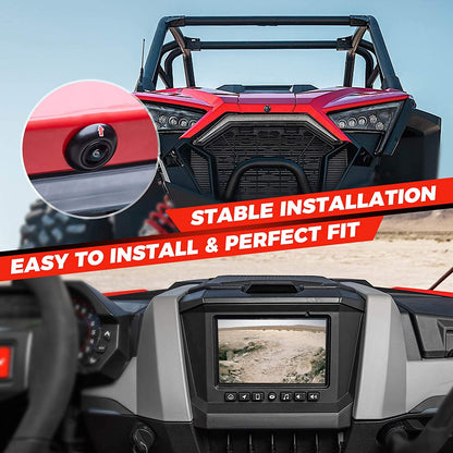 RZR Front Camera, 720HD 170 Wide-Angle Scratch Resistant Lens - OMOTOR